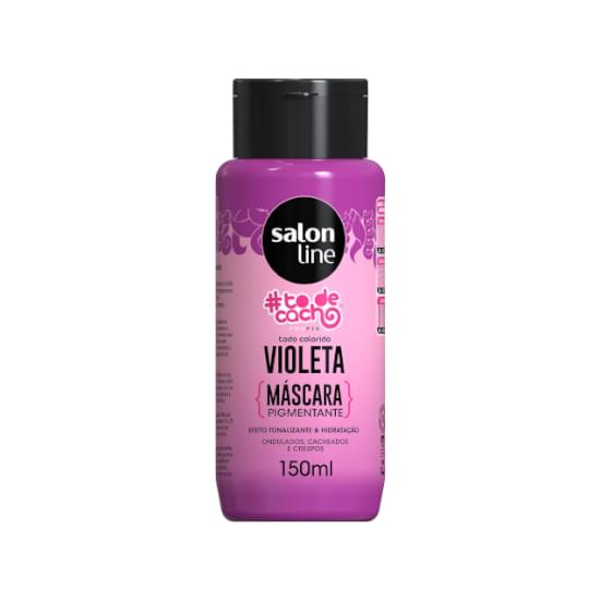 Imagem de Máscara pigmentante #todecacho violeta salon line 150ml