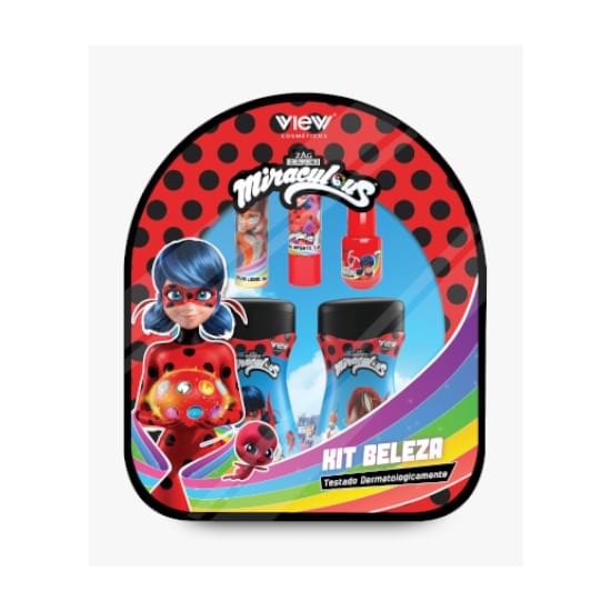 Imagem de View miraculous mochila kit beleza