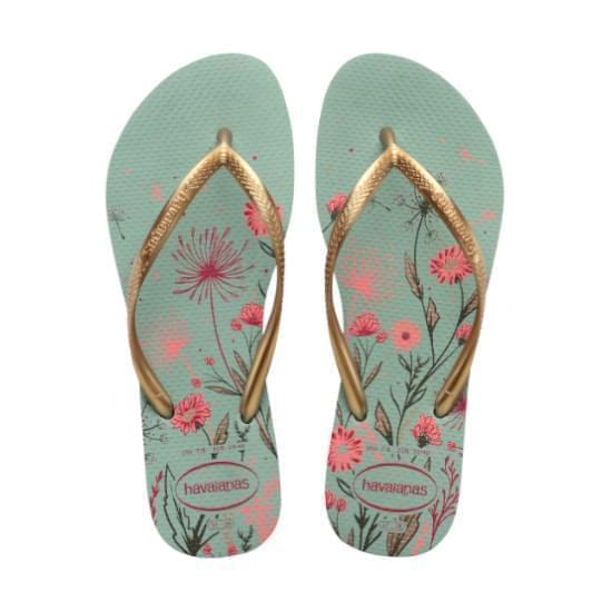 Imagem de Sandália havaianas feminina slim organic argila 37/38