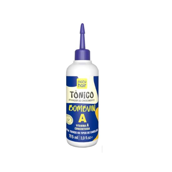 Imagem de Tônico capilar ativador do crescimento natuhair bombvin-a 115ml