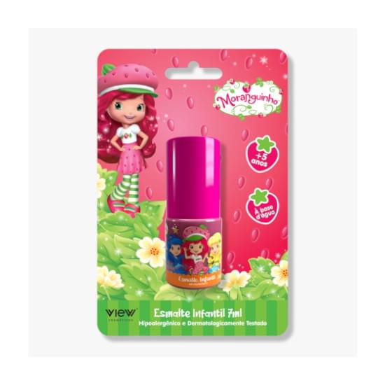 Imagem de View moranguinho esmalte infantil 7ml