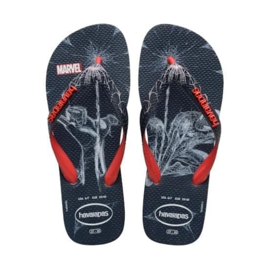 Imagem de Sandália havaianas unissex top marvel premium vermelho rubi 41/42