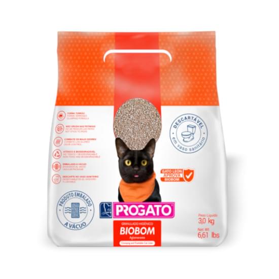 Imagem de Progato granulado higiênico biobom 3kg