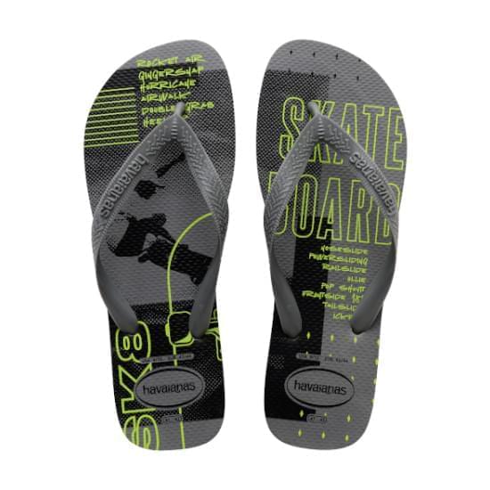 Imagem de Sandália havaianas masculino top atheletic cinza aco 43/44