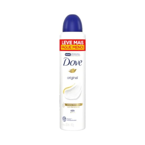 Imagem de Desodorante aerosol feminino dove original leve mais pague menos 145g