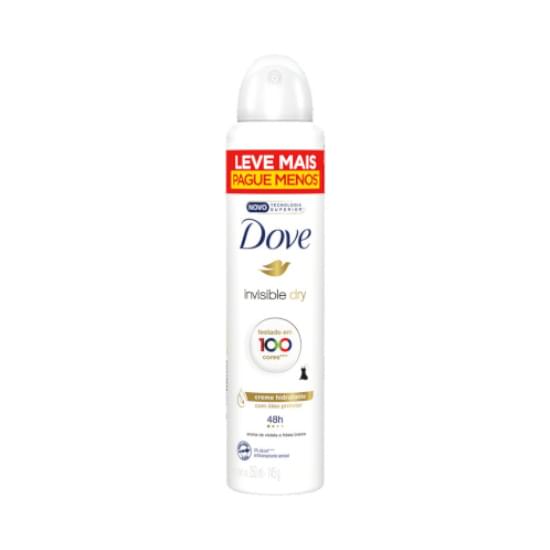 Imagem de Desodorante aerosol feminino dove ivisible dry leve mais pague menos 145g