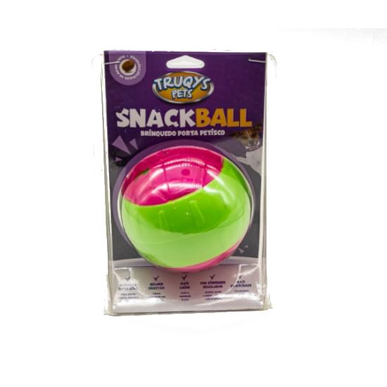 Imagem de Truqys brinq snack ball rosa