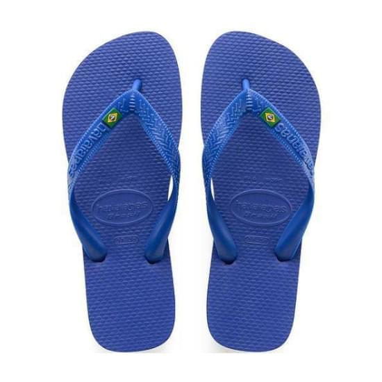 Imagem de Sandália havaianas unissex rasil light azul naval 33/34