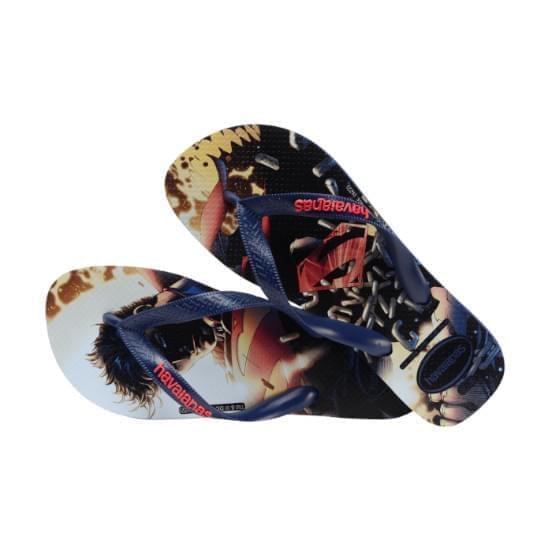 Imagem de Sandália havaianas masculino top herois dc marinho/marinho/vermelho 41/42