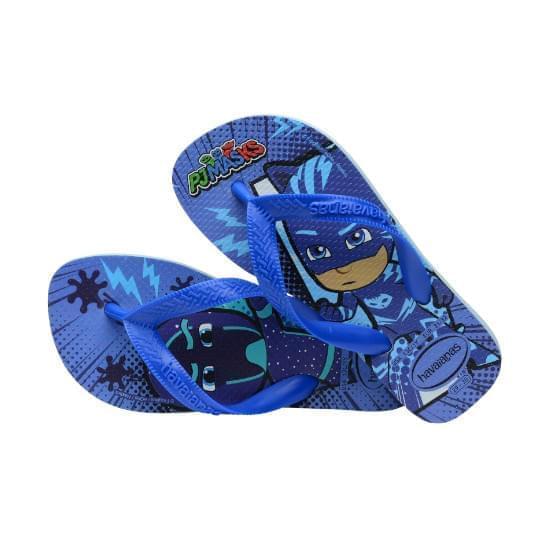 Imagem de Sandália havaianas infantil kids top pj masks azul water 35/36