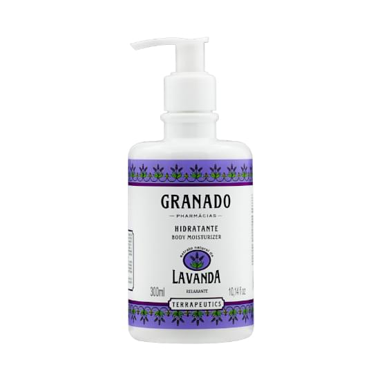 Imagem de Hidratante corporal terrapeutics lavanda granado 300ml