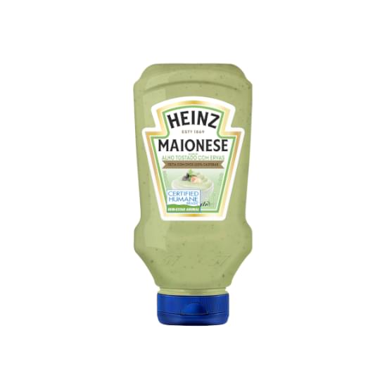 Imagem de Maionese sabor alho tostado com ervas heinz frasco 215g