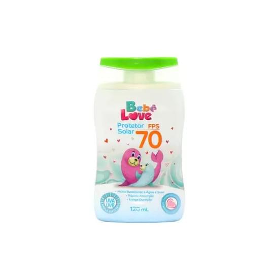 Imagem de Protetor solar fps-70 bebê love 120ml