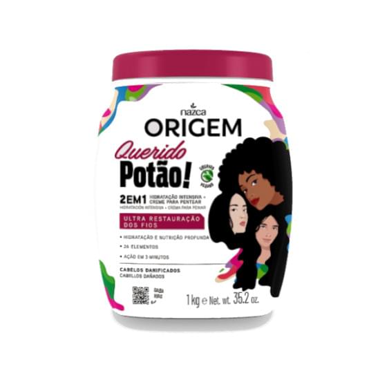 Imagem de Creme de tratamento origem 1kg 2 em 1 querido potão