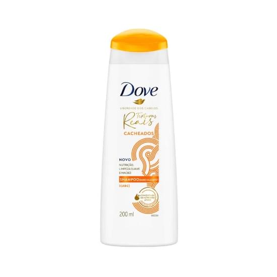 Imagem de Shampoo com óleo de babosa dove liberdade dos cabelos texturas reais cacheados 200ml