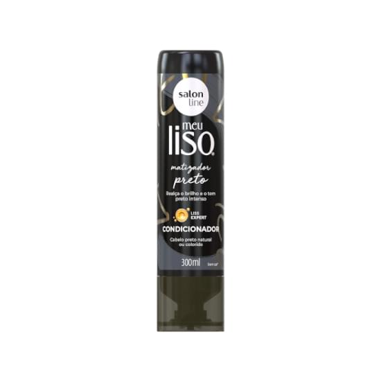 Imagem de Condicionador salon line meu liso matizador preto 300ml