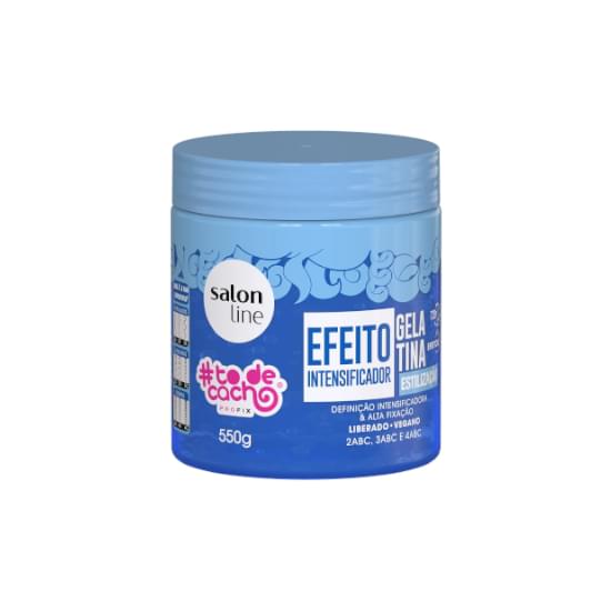 Imagem de Gelatina salon line #todecacho estilização efeito intensificador 550g