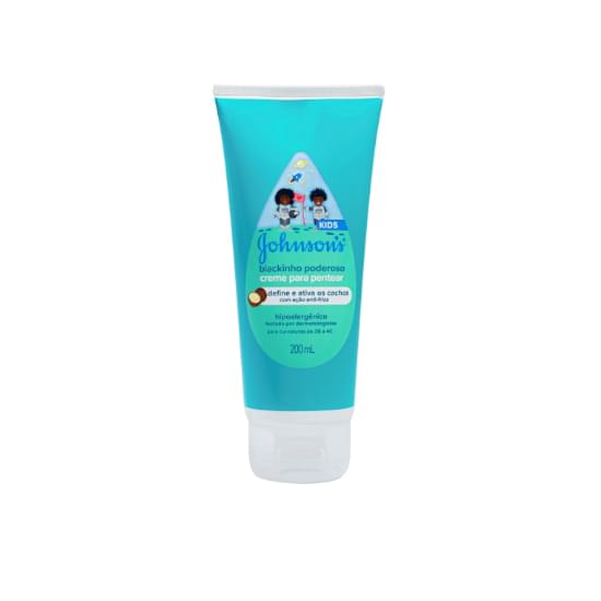 Imagem de Creme para pentear johnson's kids blackinho poderoso 200ml