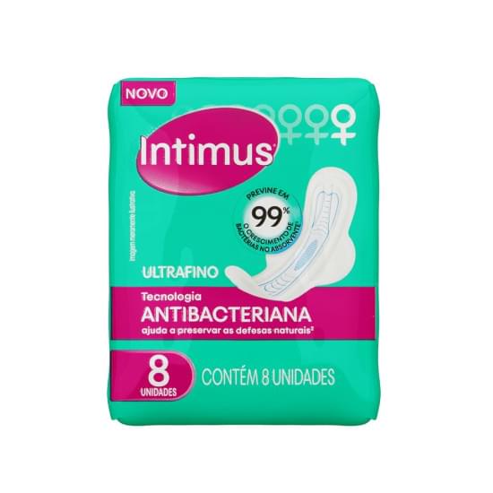 Imagem de Absorvente ultrafino intimus com abas antibacteriano | com 8 unidades