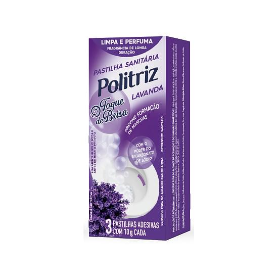 Imagem de Politriz pastilha sanitária toque brisa lavanda