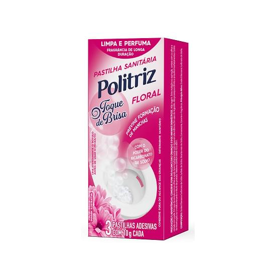 Imagem de Politriz pastilha sanitária toque brisa floral