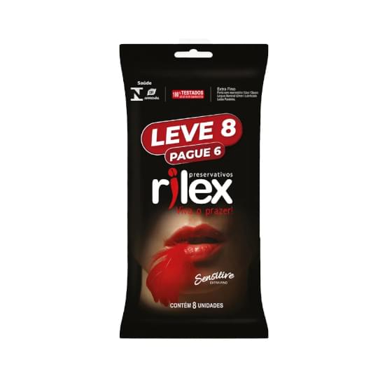 Imagem de Preservativo rilex sensitive leve 8 pague 6 unidades