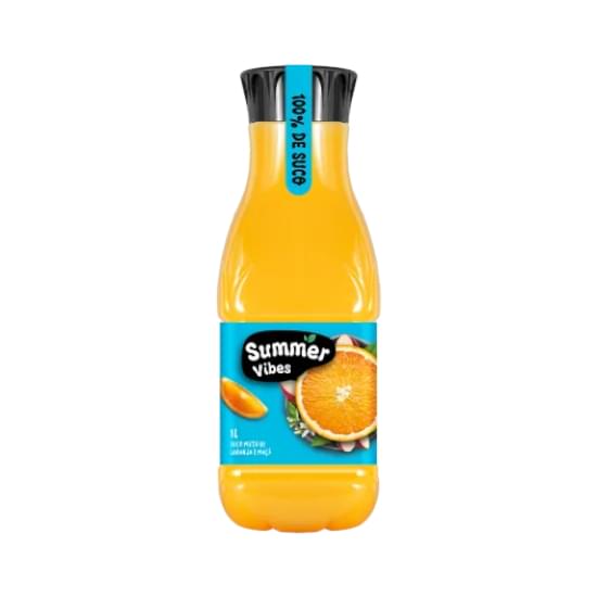 Imagem de Suco misto 100% fruta summer vibes laranja e maçã 1l