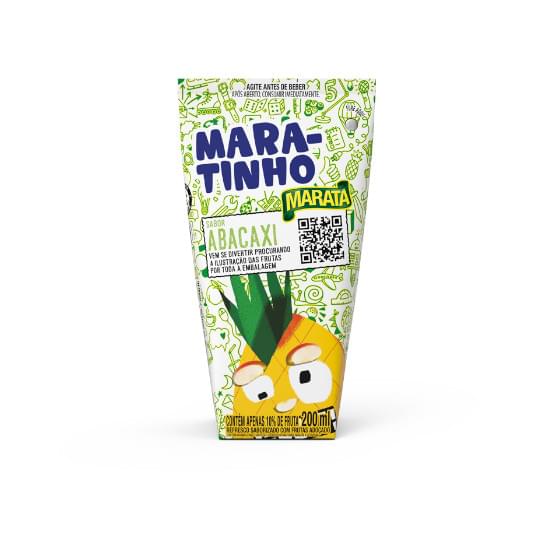 Imagem de Bebida mista adoçada maratá su-kinho sabor abacaxi 200ml