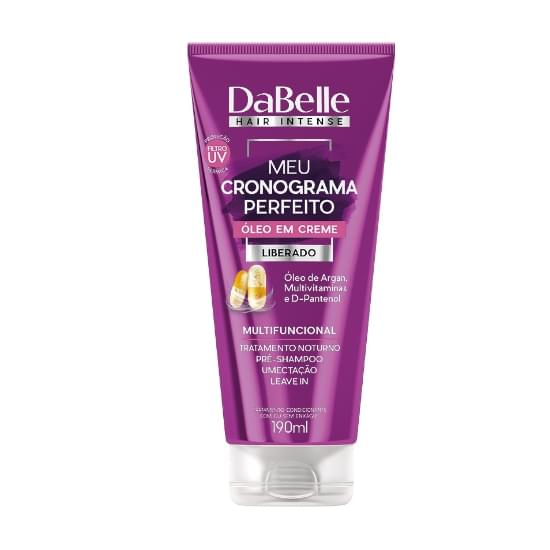 Imagem de Dabelle óleo em creme meu cronograma perfeito 190ml