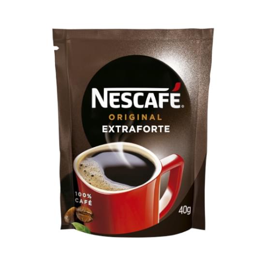 Imagem de Café solúvel extraforte nescafé original sachê 40g