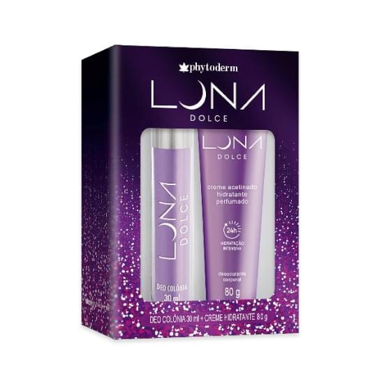 Imagem de Kit phytoderm luna dolce mini deo colônia 30ml + creme hidratante acetinado 80g