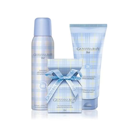 Imagem de Kit giovanna baby blue hidratante+colônia+sabonete+desodorante