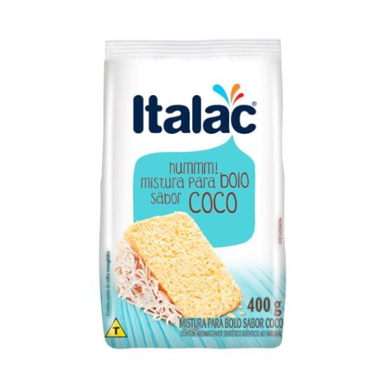 Imagem de Mistura para bolo sabor coco italac 400g