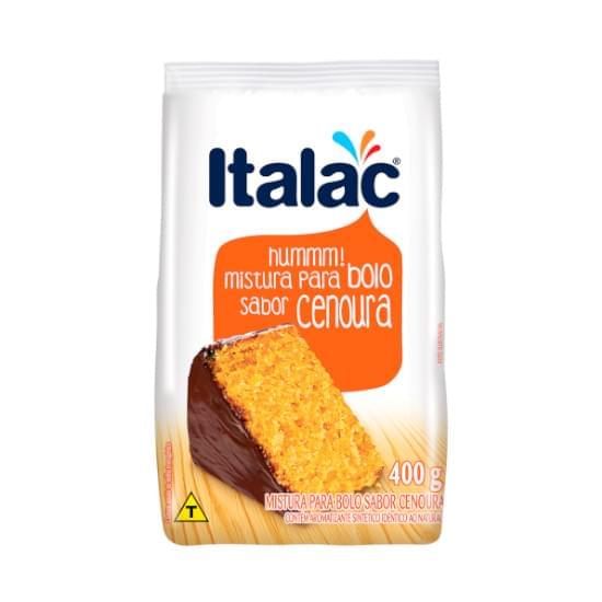 Imagem de Mistura para bolo sabor cenoura italac 400g