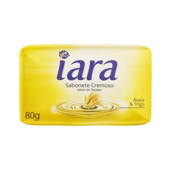 Imagem de Sabonete barra cremoso aveia & trigo iara 80g