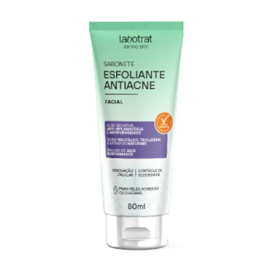 Imagem de Sabonete facial esfoliante labotrat antiacne 80ml