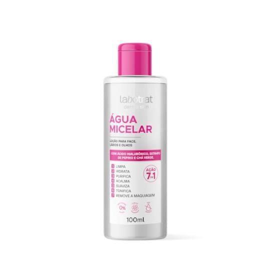 Imagem de Água micelar labotrat 8 em 1 com vitamina-c dermo skin 110ml