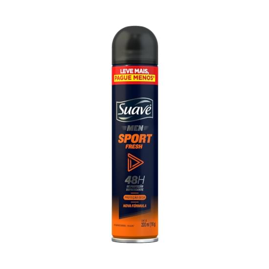 Imagem de Antitranspirante aerossol sport fresh suave 200ml leve mais pague menos