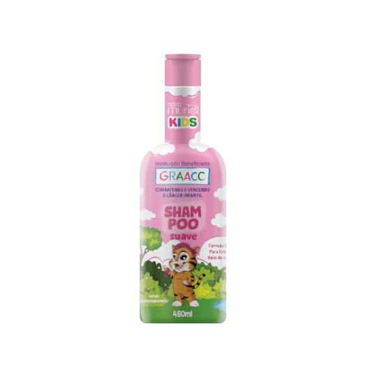 Imagem de Shampoo graacc muriel kids menina suave 480ml