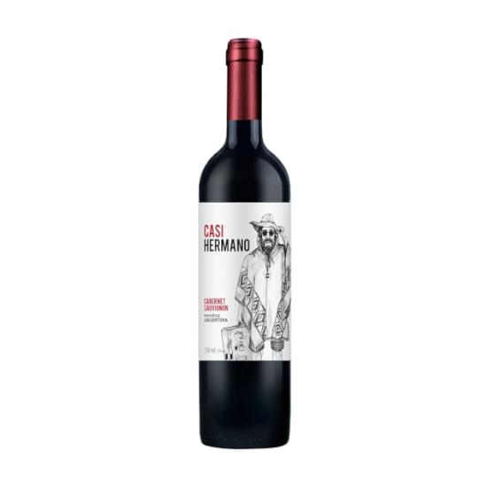 Imagem de Vinho tinto fino demi-sec cabernet sauvignon casi hermano 750ml