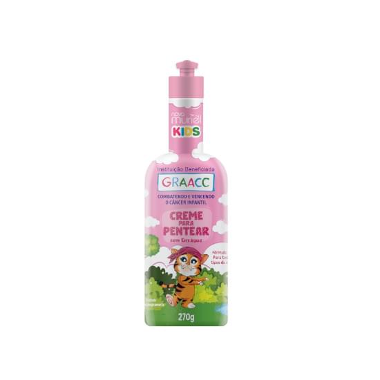 Imagem de Creme para pentear graacc muriel kids menina suave 270g