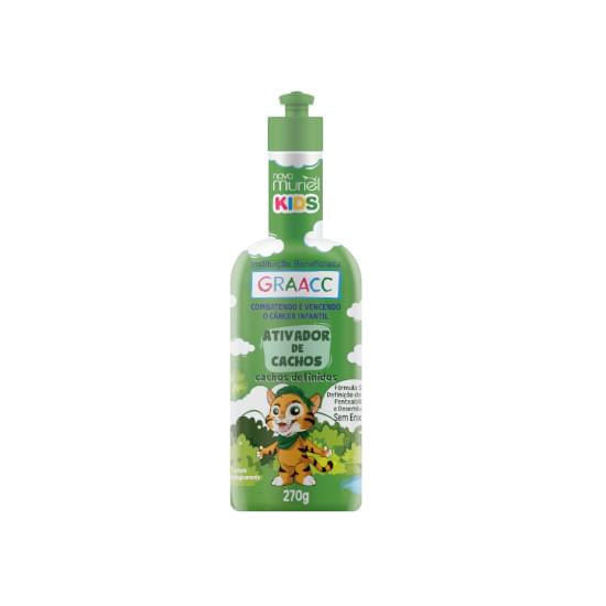 Imagem de Ativador graacc muriel kids cachos definidos 270g