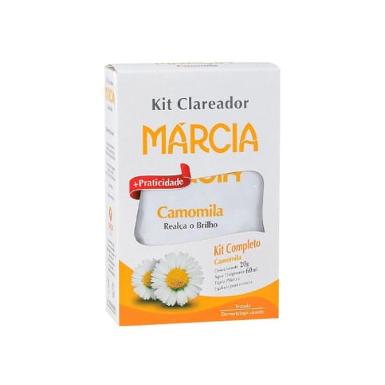 Imagem de Kit pó descolorante marcia camomila 20g