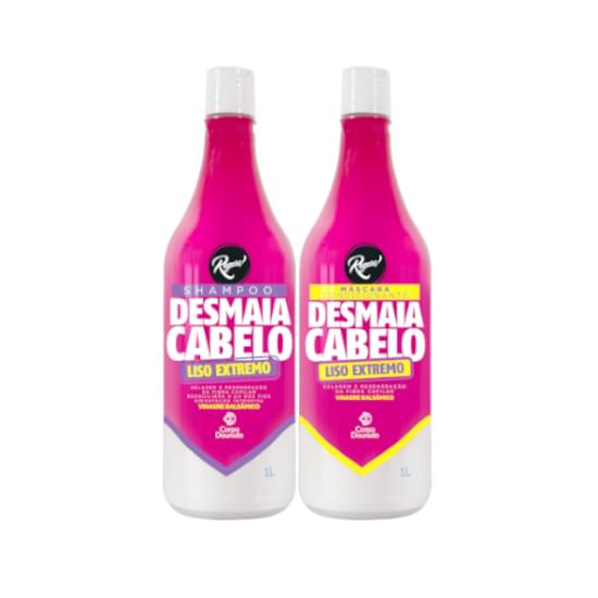 Imagem de Kit shampoo + condicionador regarv profissional desmaia cabelos 1l