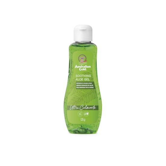 Imagem de Gel pós-sol australian gold soothing aloe ultra calmante 125g