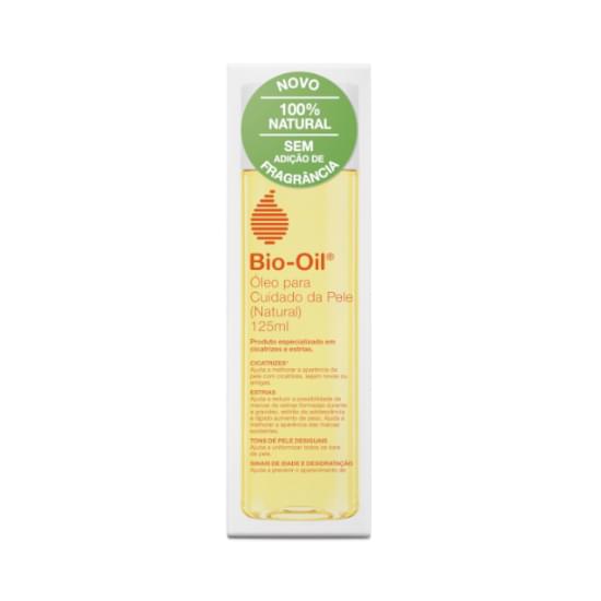 Imagem de Bio oil oleo corporal cuidado da pele natural 125ml