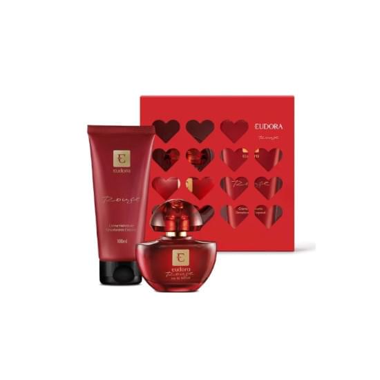 Imagem de Kit presente eudora rouge eau de parfum 35ml + creme corporal 100ml