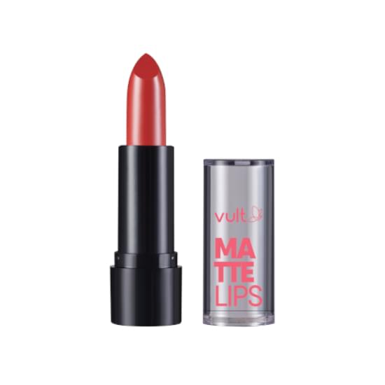 Imagem de Batom vult matte lips vermelho carmim 3,8g