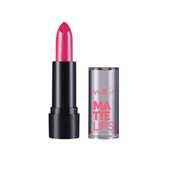 Imagem de Batom vult matte lips rosa fucsia 3,8g