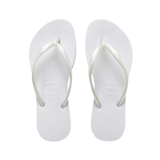 Imagem de Sandália havaianas feminina slim branco 25/26